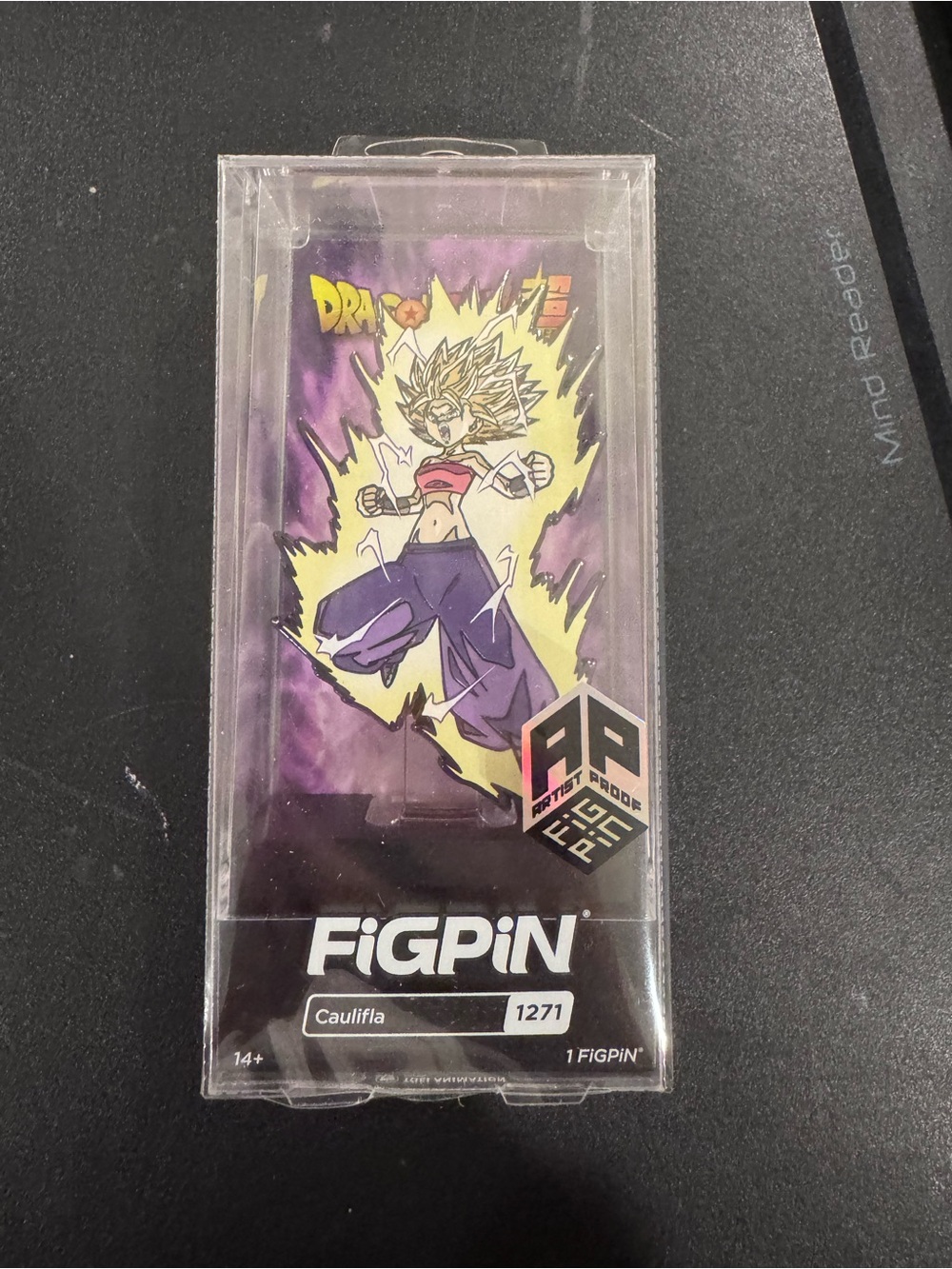 Dragon Ball Caulifla Enamel FiGPiN - Purple